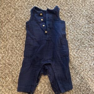 Old Navy Blue Jumpsuit Stylish Bottoms